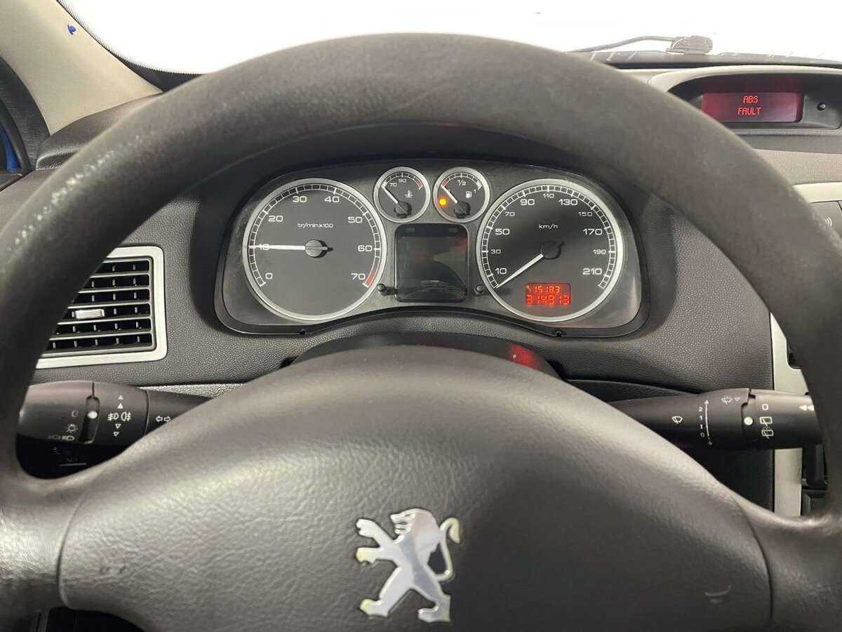 Peugeot 307 5-speed, 2004 Фото №11