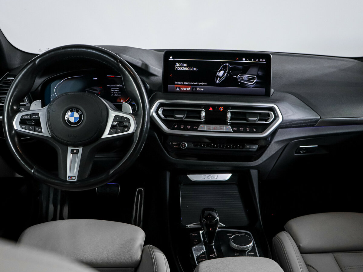 BMW X3 30i xDrive III (G01) Рестайлинг, 2021 Фото №12