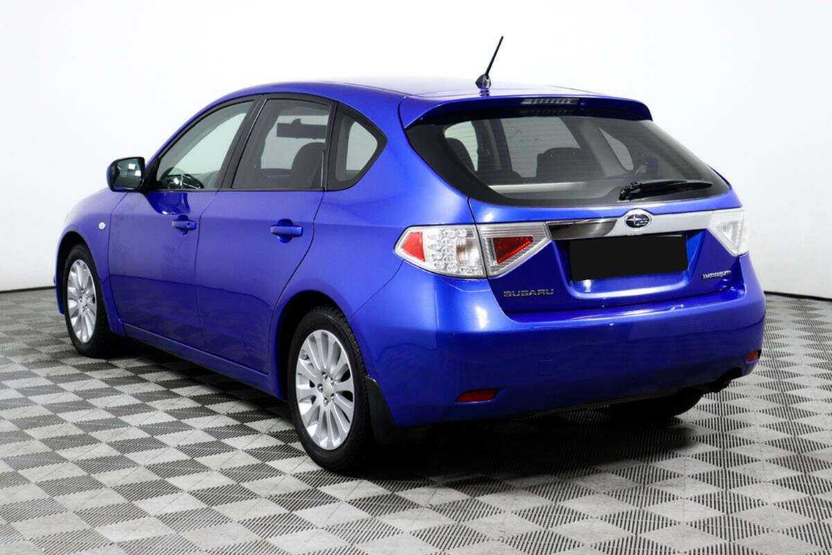 Subaru Impreza, 2008 Фото №7