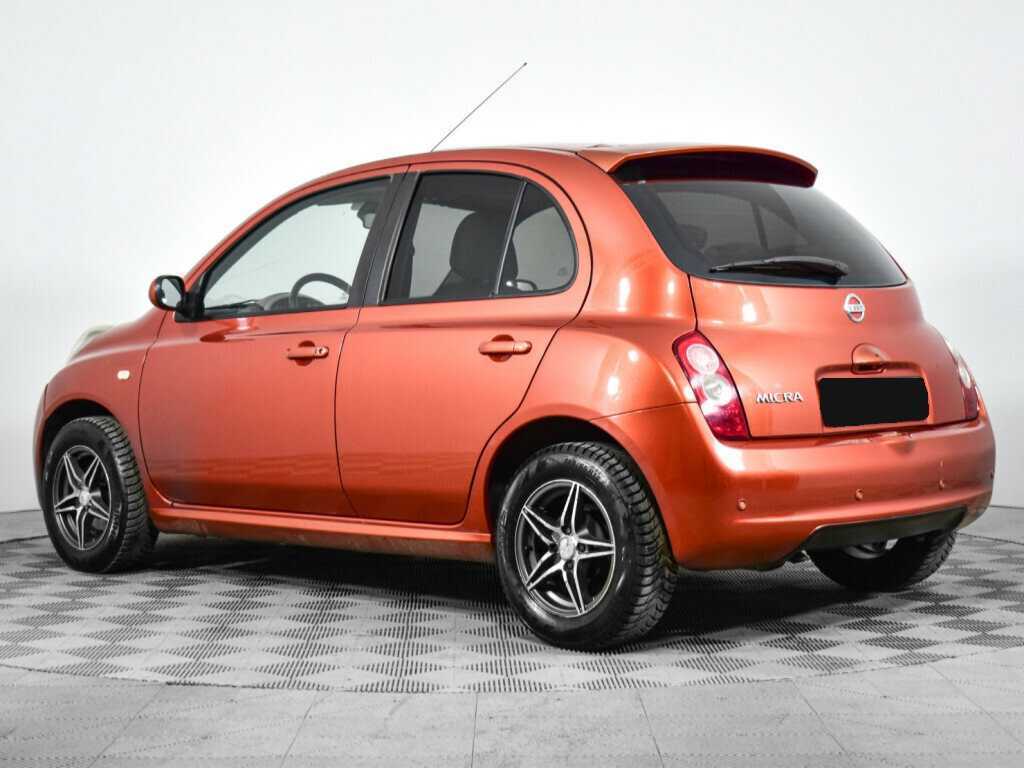 Nissan Micra, 2008 Фото №7