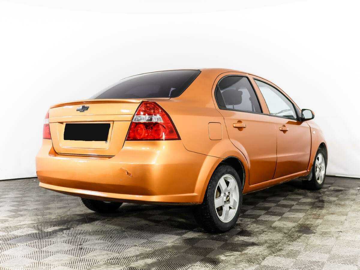 Chevrolet Aveo, 2007 Фото №5