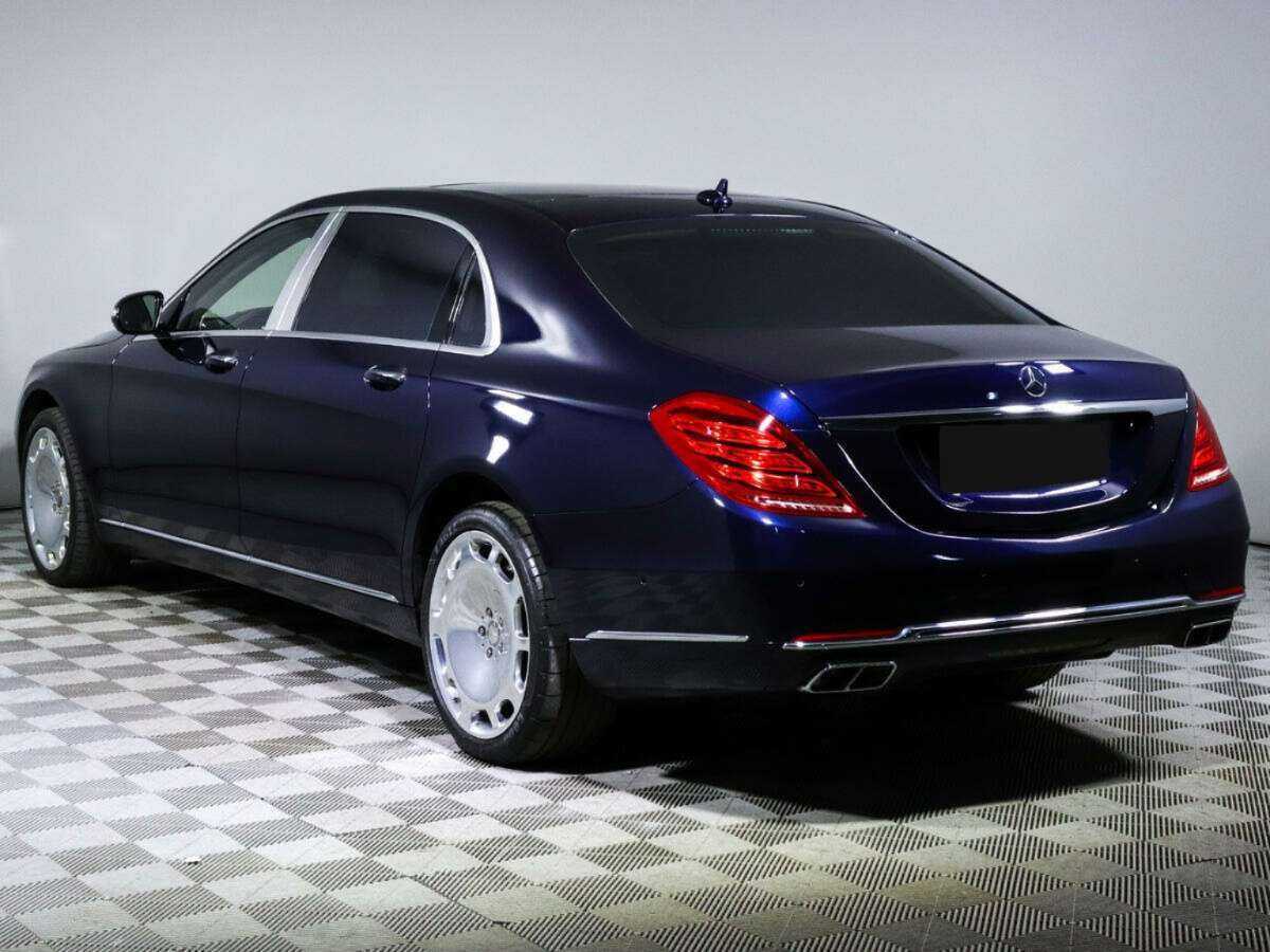 Mercedes-Benz Maybach S-Класс 500, 2016 Фото №7