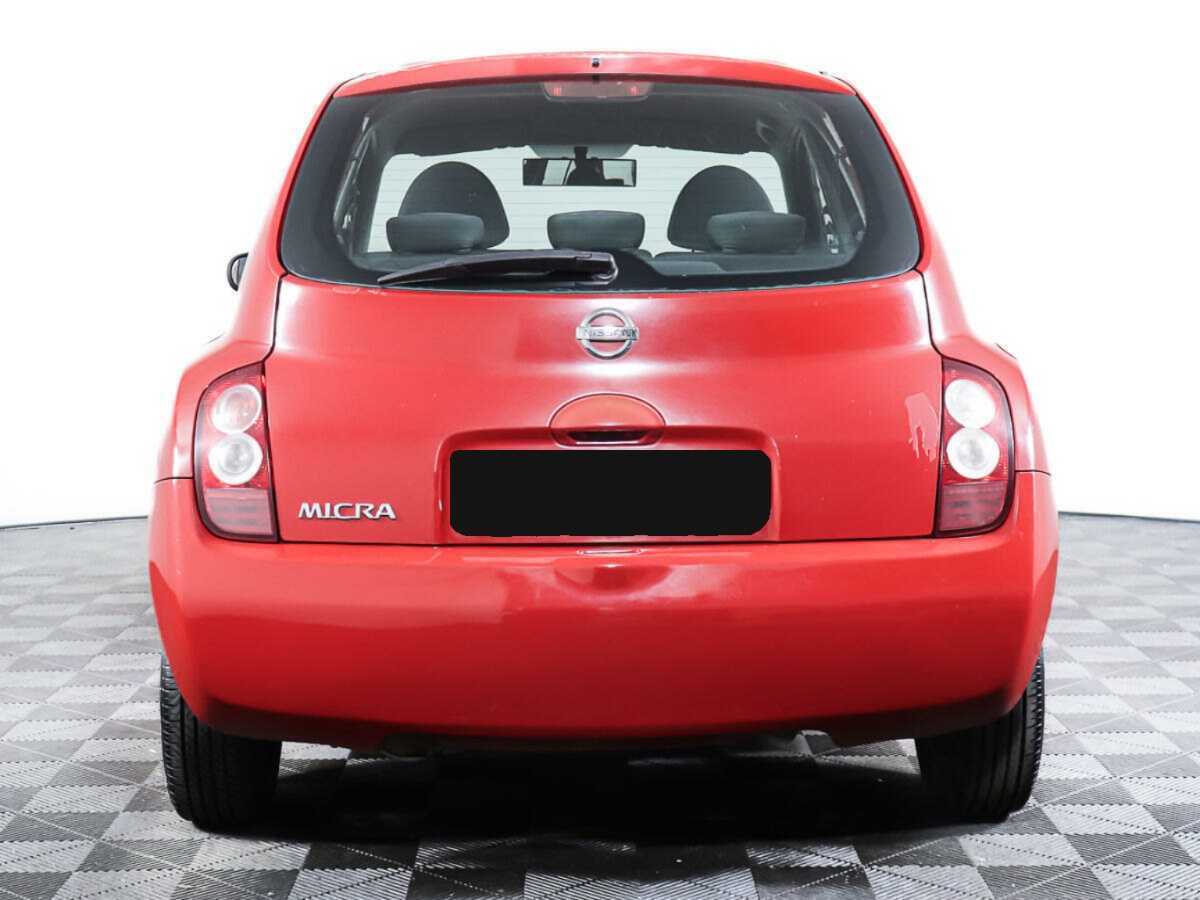 Nissan Micra, 2004 Фото №5