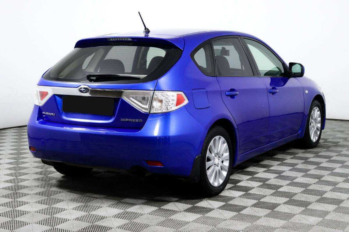 Subaru Impreza, 2008 Фото №5