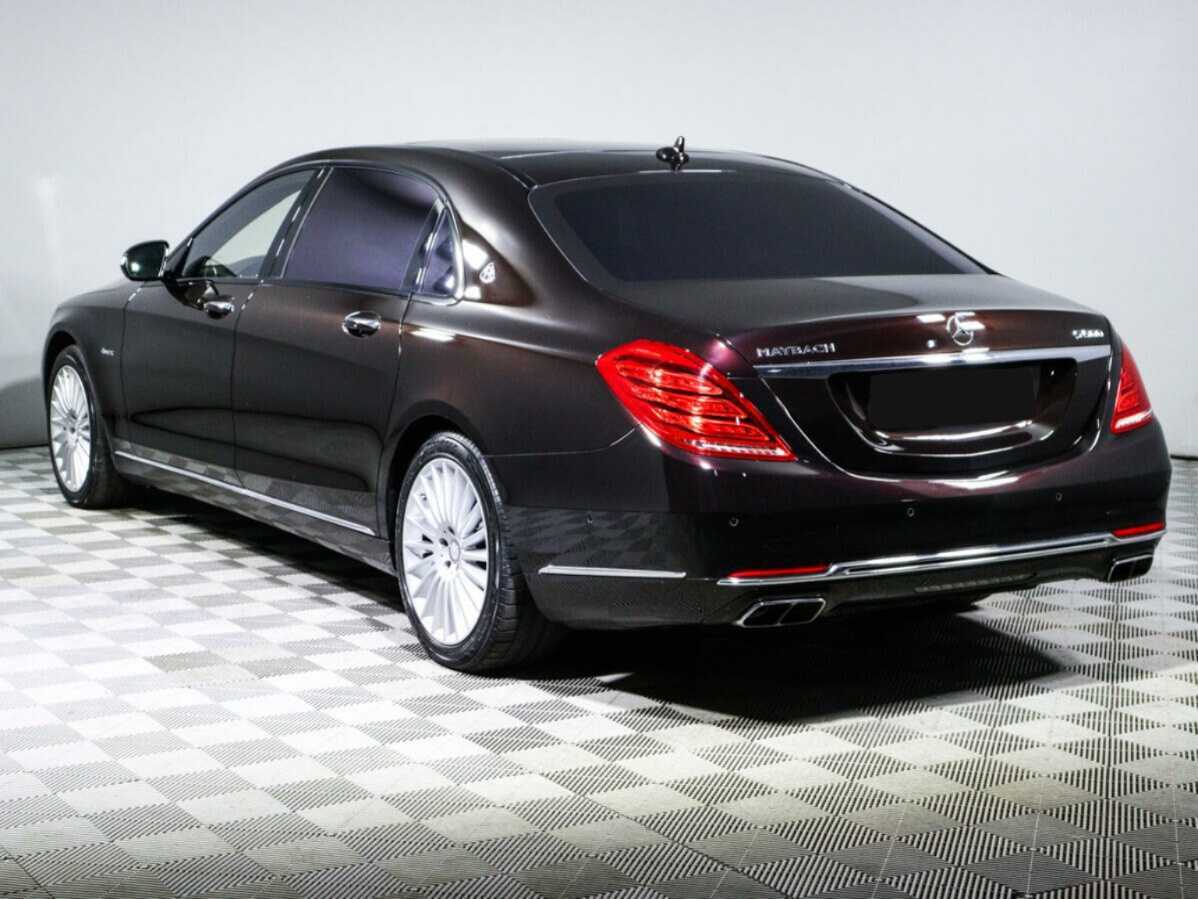 Mercedes-Benz Maybach S-Класс 500, 2015 Фото №5