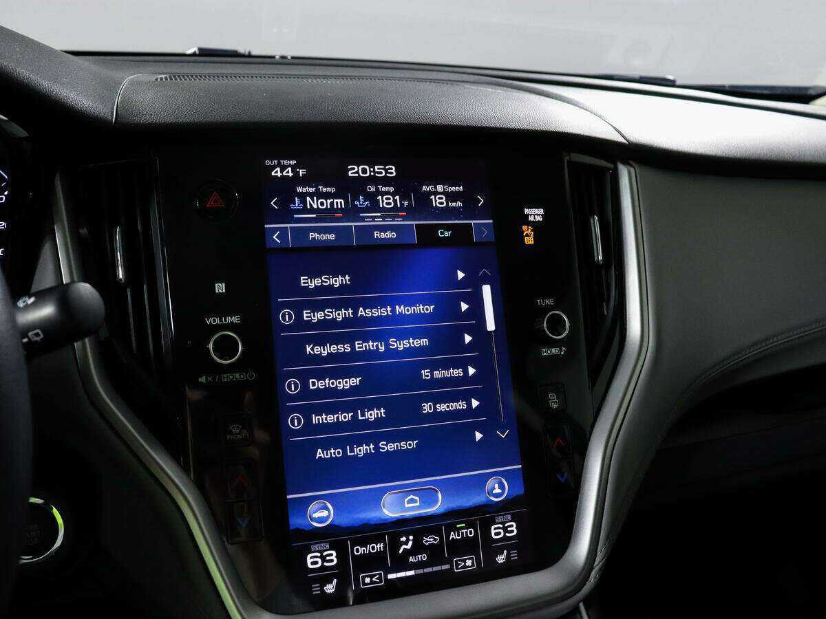 Subaru Outback, 2019 Фото №14