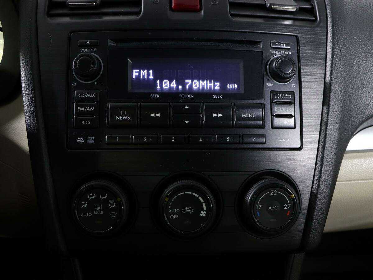 Subaru XV, 2012 Фото №17