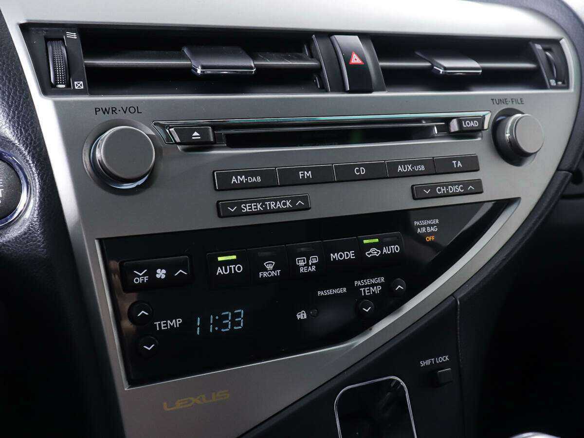 Lexus RX 350, 2011 Фото №21