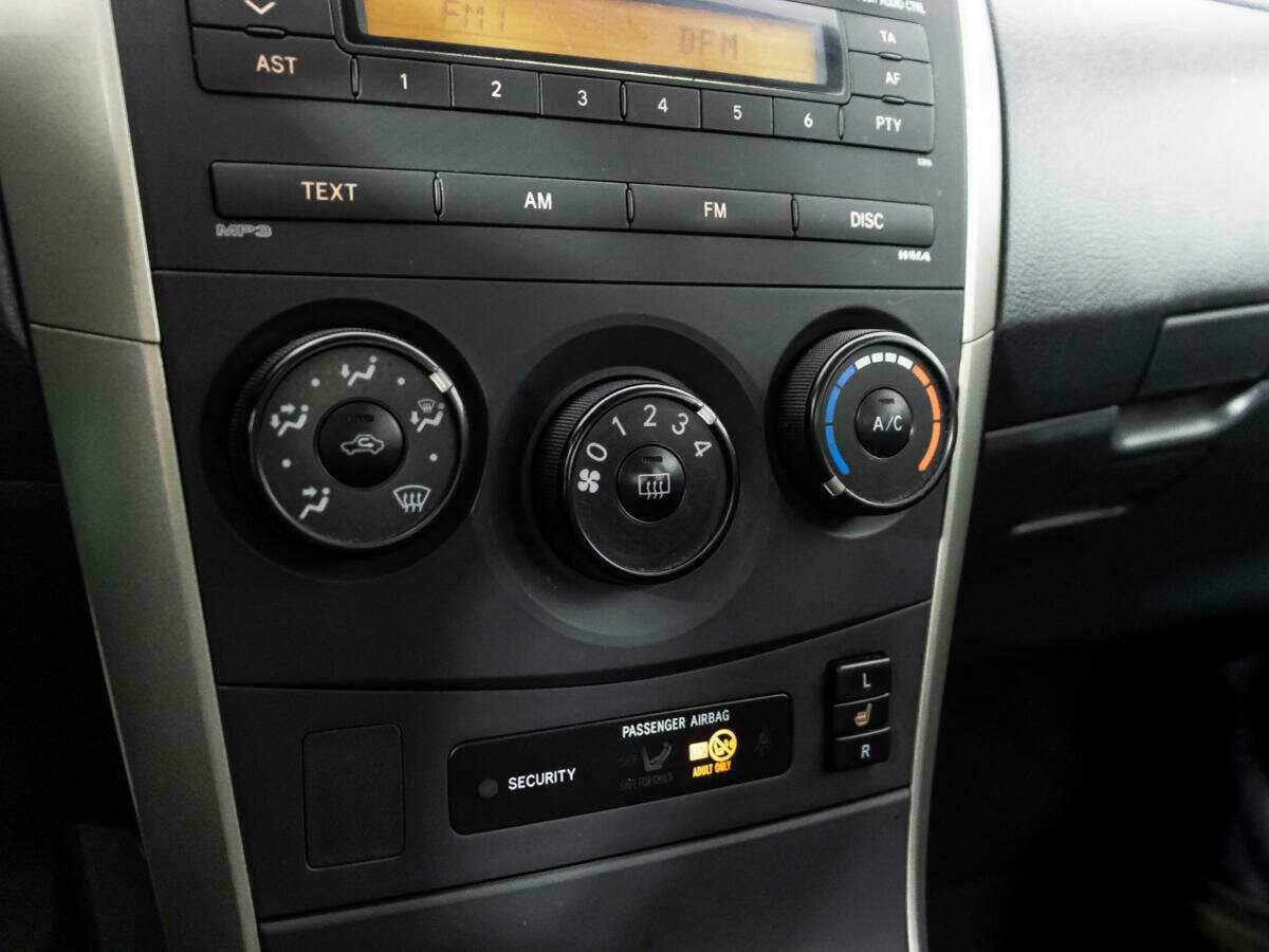 Toyota Corolla AMT, 2007 Фото №15