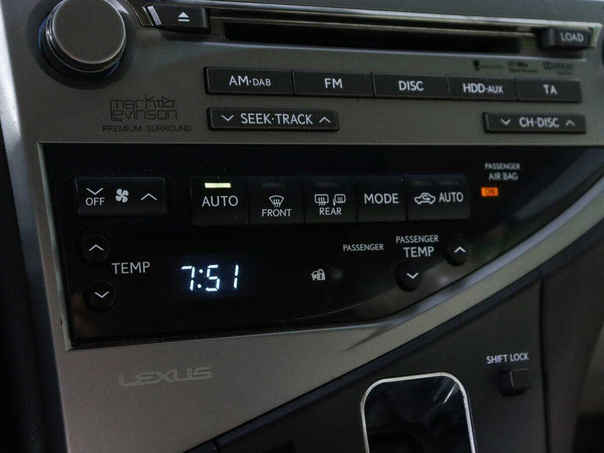 Lexus RX 450h, 2009 Фото №19