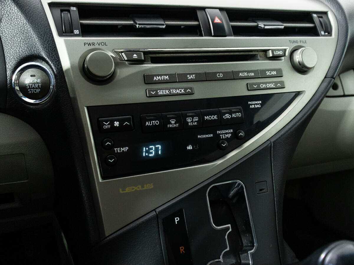 Lexus RX 350, 2009 Фото №18