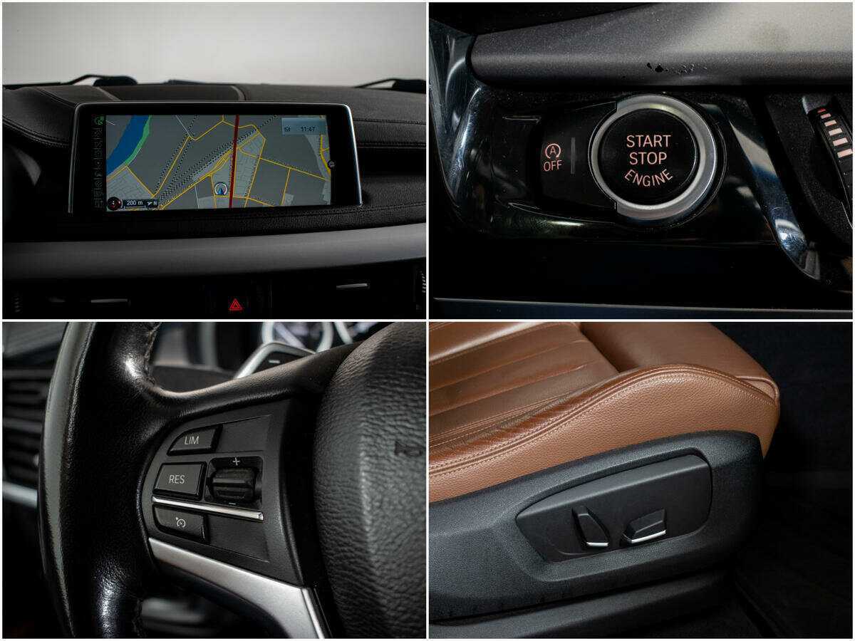 BMW X6 30d, 2015 Фото №14