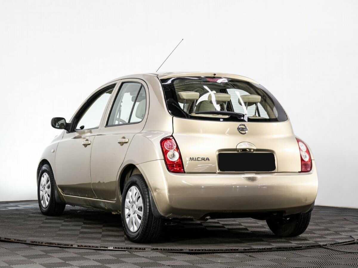 Nissan Micra, 2005 Фото №6