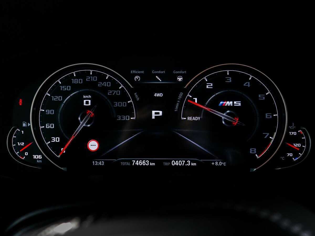 BMW M5 Competition, 2019 Фото №11