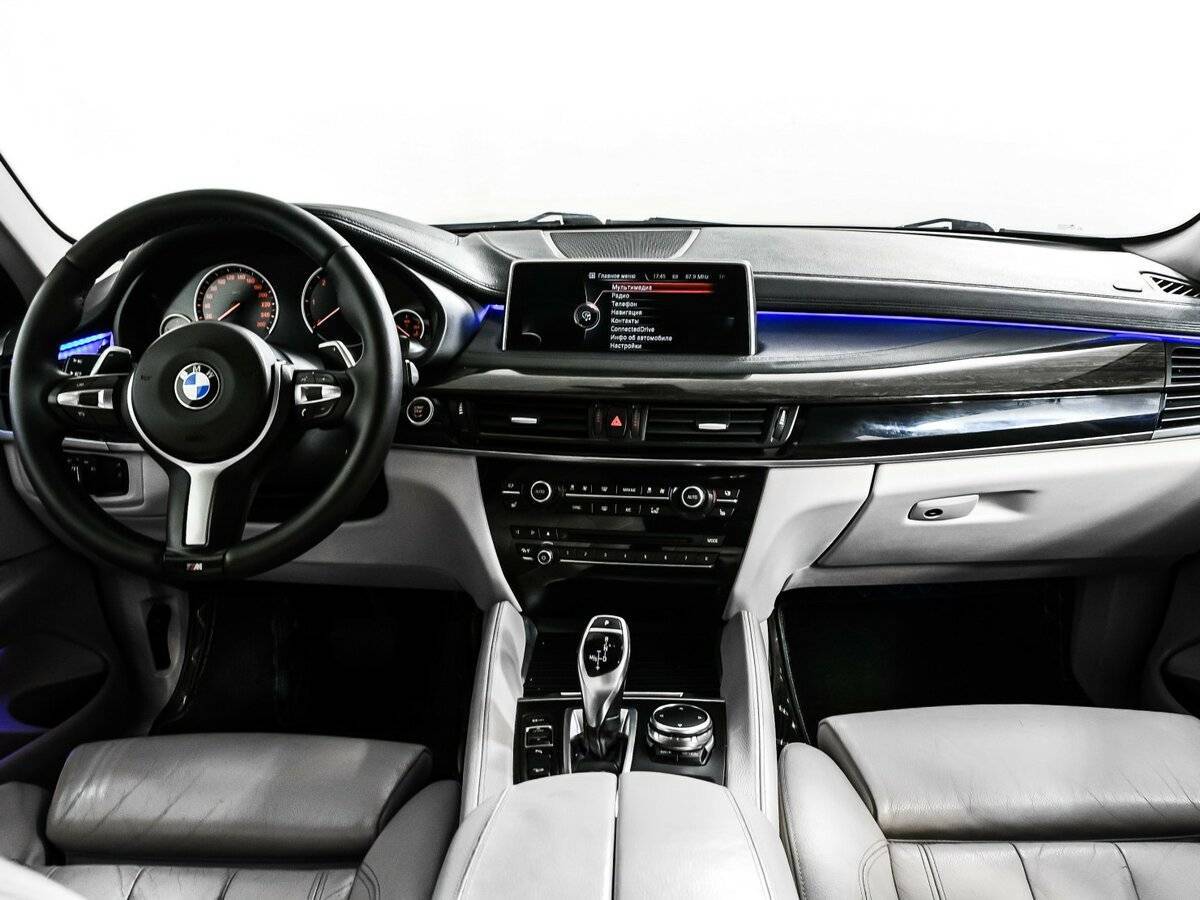 BMW X6 30d, 2015 Фото №11