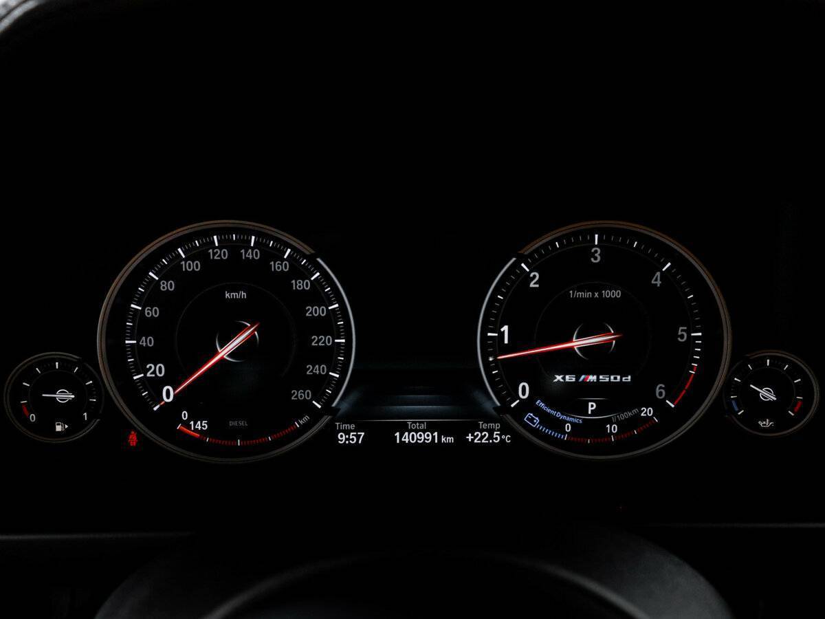 BMW X6 M50d, 2014 Фото №11