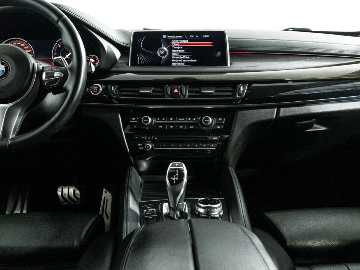 BMW X6 30d, 2014 Фото №14