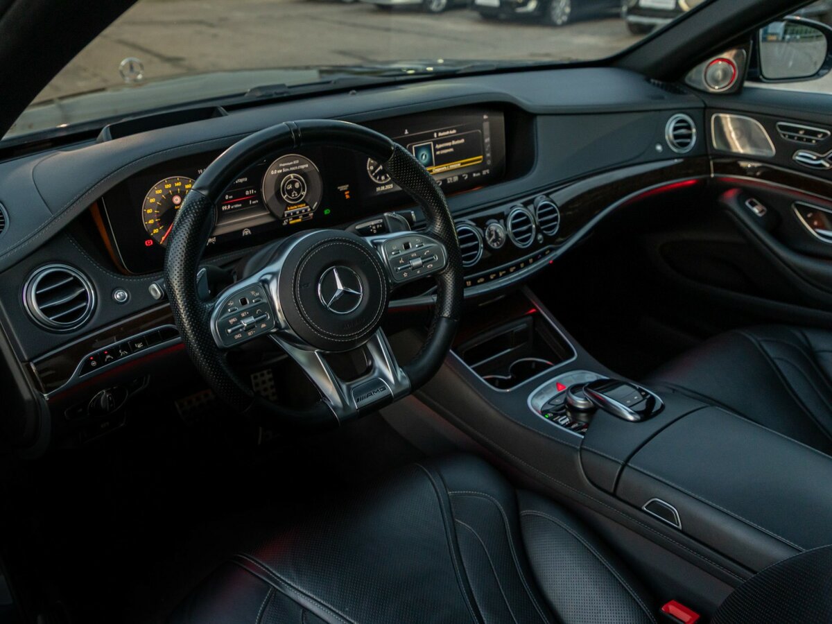 Mercedes-Benz S-Класс 560 VI (W222, C217) Рестайлинг, 2019 Фото №13