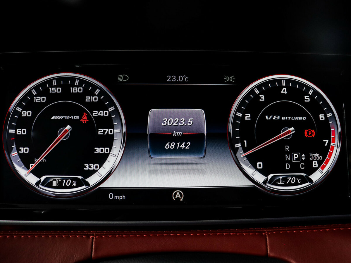 Mercedes-Benz S-Класс AMG 63 AMG III (W222, C217), 2015 Фото №11