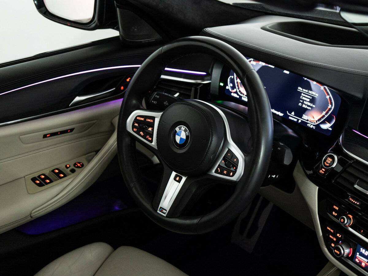 BMW 5 серии 540i xDrive VII (G30/G31/G38) Рестайлинг, 2020 Фото №24