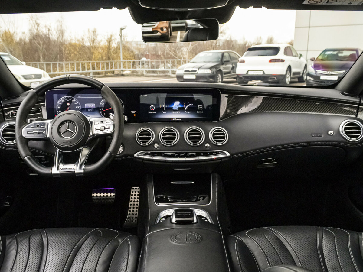 Mercedes-Benz S-Класс AMG 63 AMG III (W222, C217) Рестайлинг, 2020 Фото №16