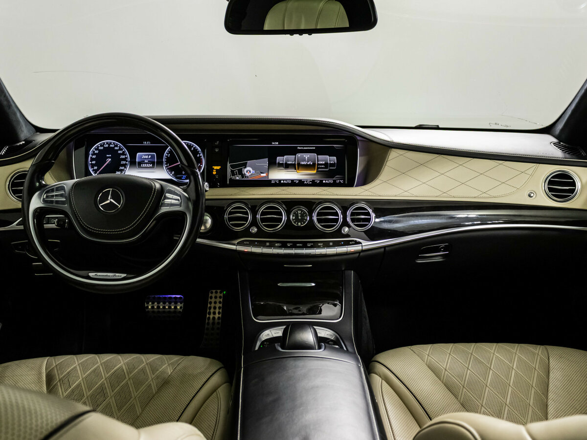 Mercedes-Benz S-Класс 500 VI (W222, C217), 2013 Фото №12